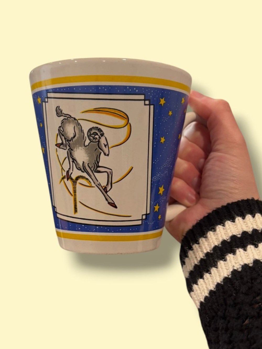 2 for $20 - Zodiac Aries Ceramic Coffee Mug